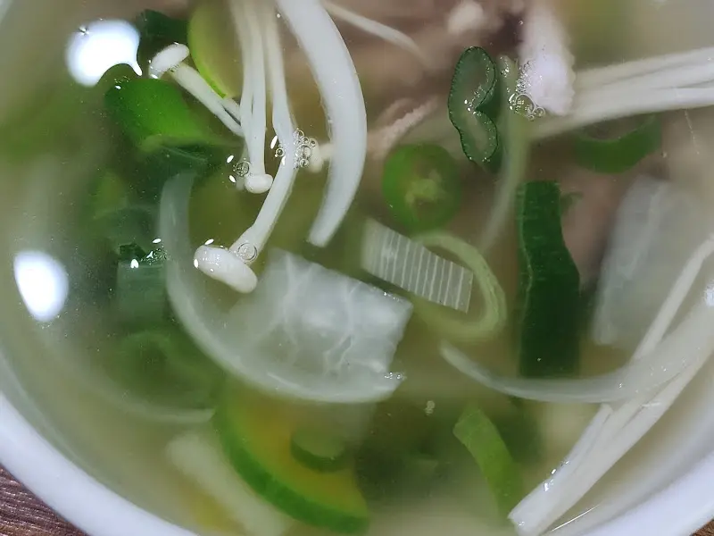 시원하고 깔끔한 국물이 일품인 연포탕