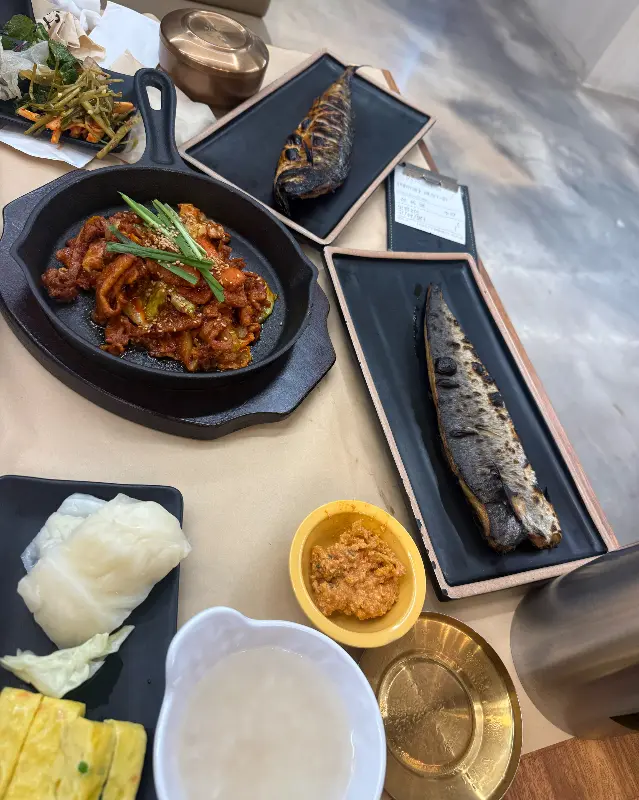 푸짐한 한 상 차림