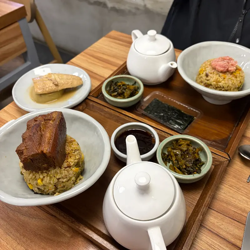 부타노가쿠니와 명란 오차즈케