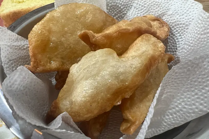 바삭한 튀김 만두