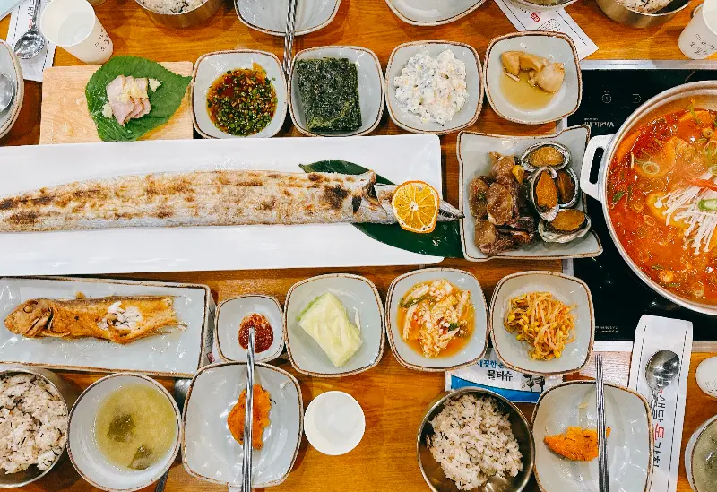 푸짐한 한상차림