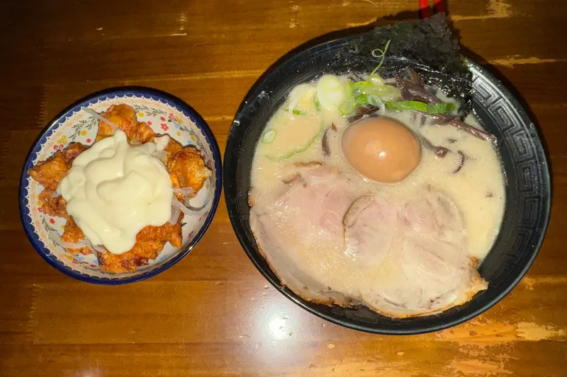 라멘과 가라아게