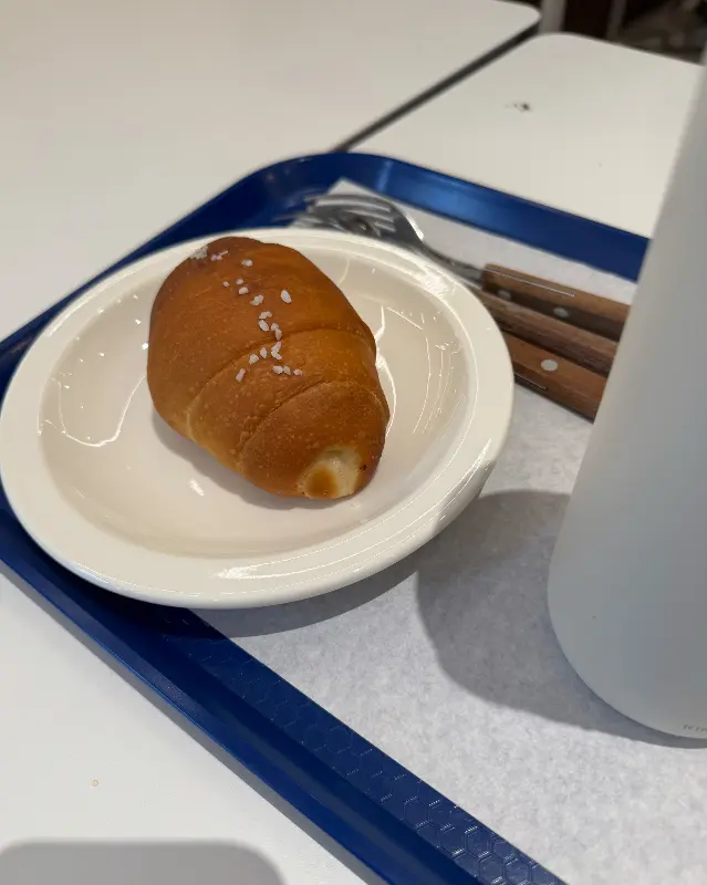 소금빵 클로즈업