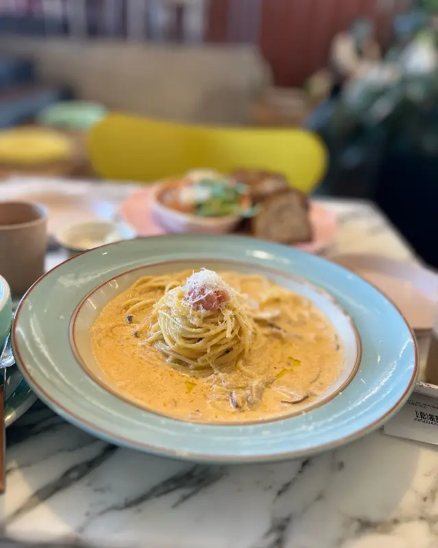 명란 크림 파스타