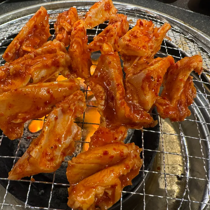 매콤한 양념 닭갈비