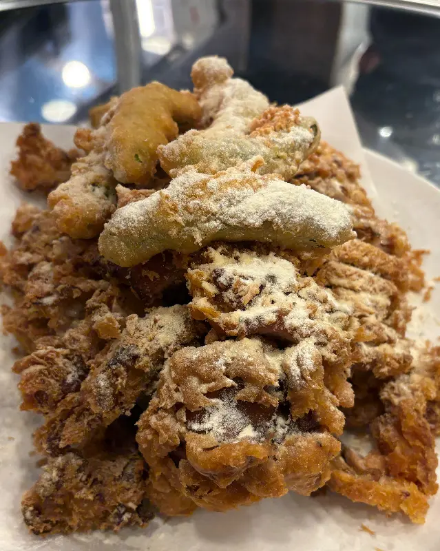 꽈리고추 튀김족발