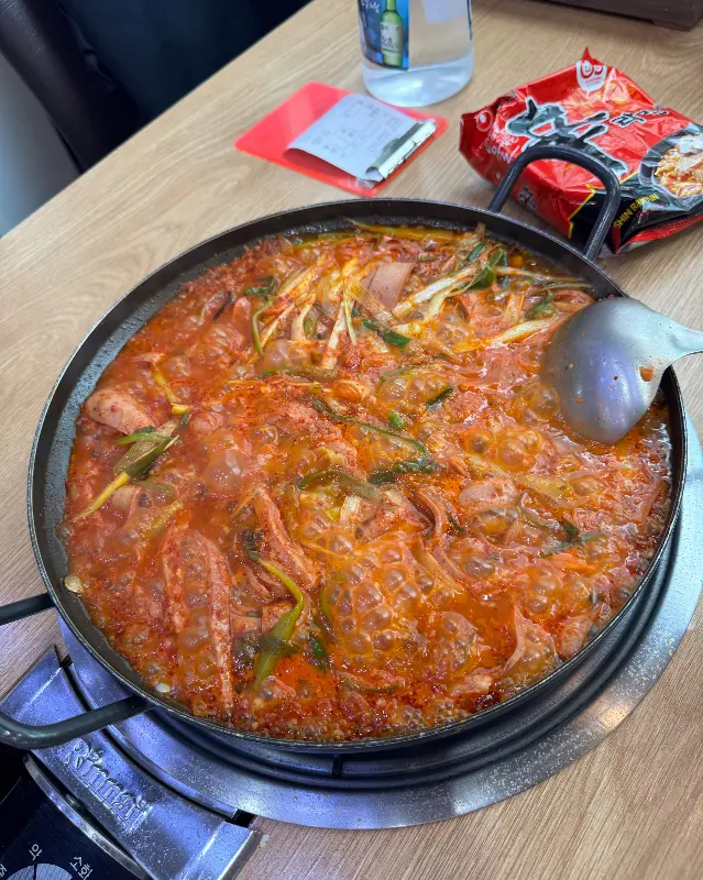 부대찌개 전체샷
