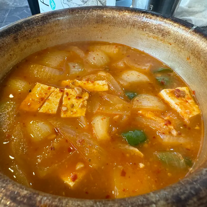 구수한 된장찌개