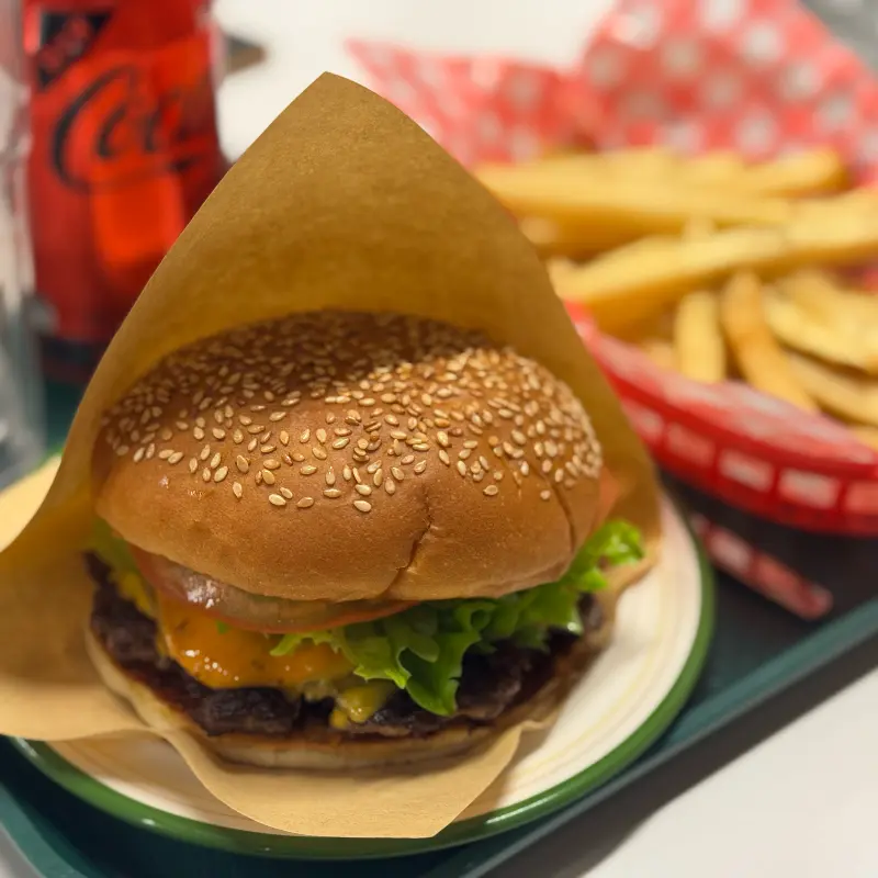 제이미버거하우스 햄버거 포장