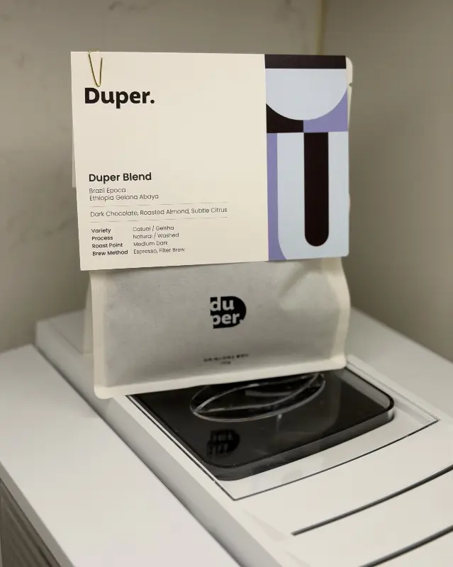 듀퍼커피 원두 패키지
