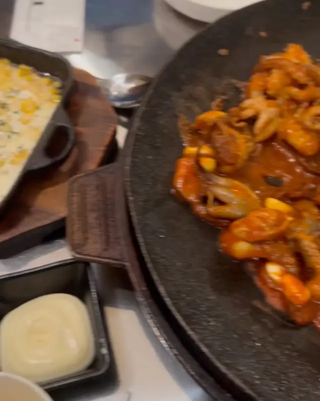 쭈꾸미와 콘치즈