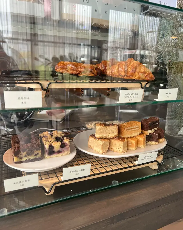 디저트 쇼케이스