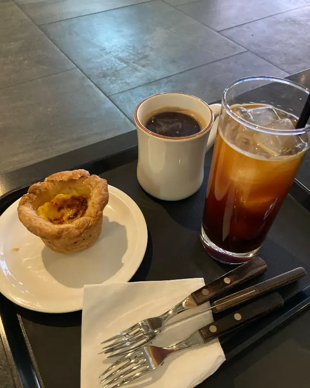 커피와 에그타르트