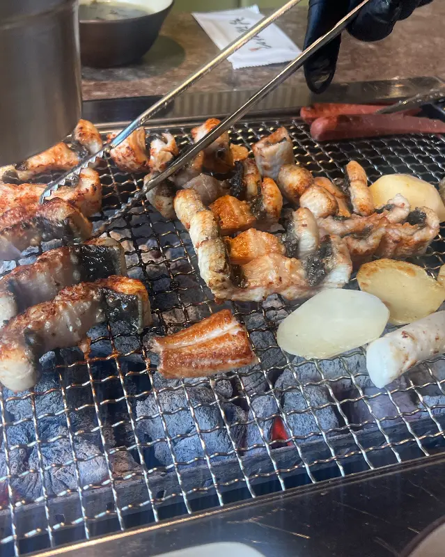 청담장어 셀프바