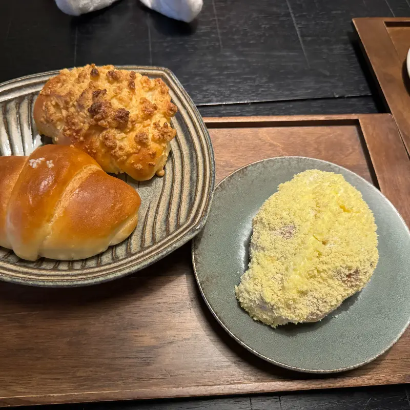 다양한 빵 메뉴