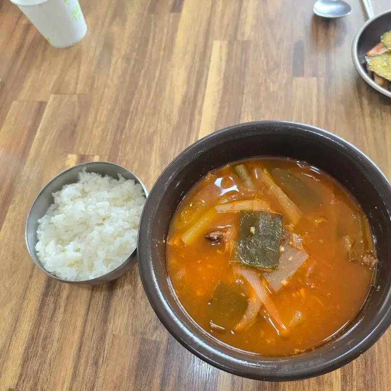 장터식당 소고기국밥