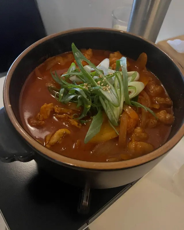 매콤 칼칼한 곱도리탕