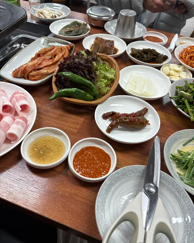 푸짐한 한 상 차림