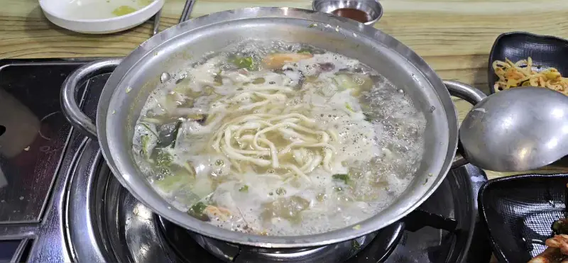 칼국수 면발