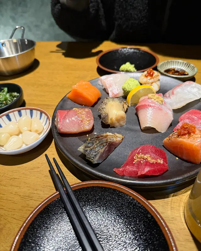 사시미 모리아와세의 아름다운 자태