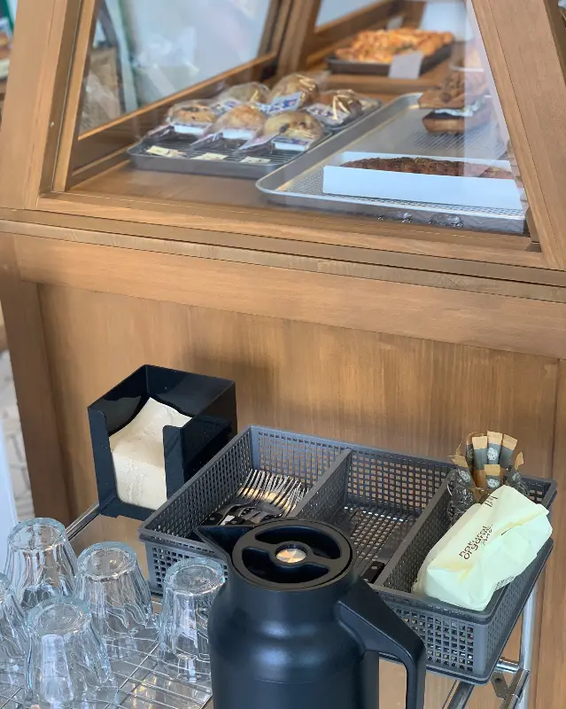 흑임자 크림 라떼