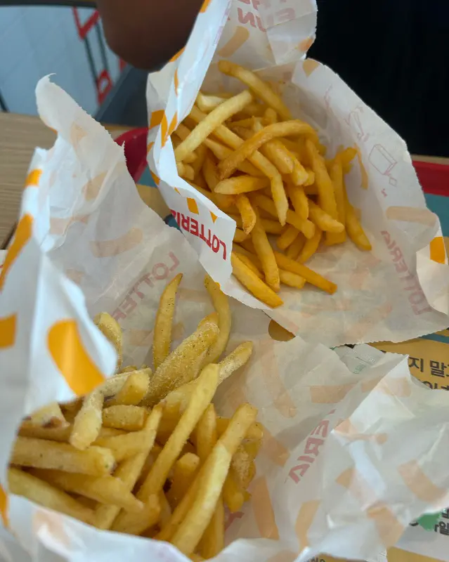 감자튀김 L 사이즈