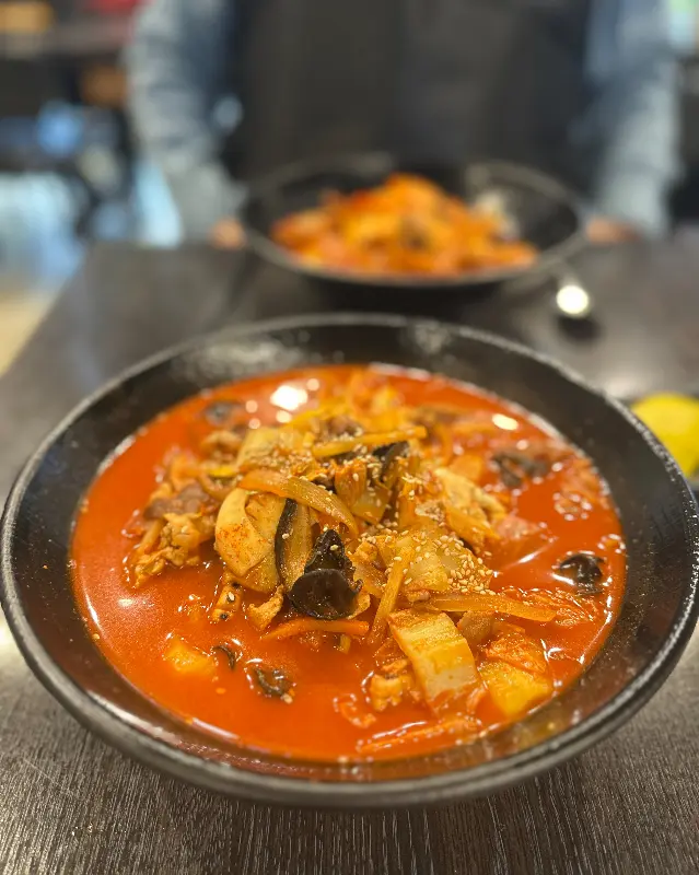 국물이 시원한 짬뽕