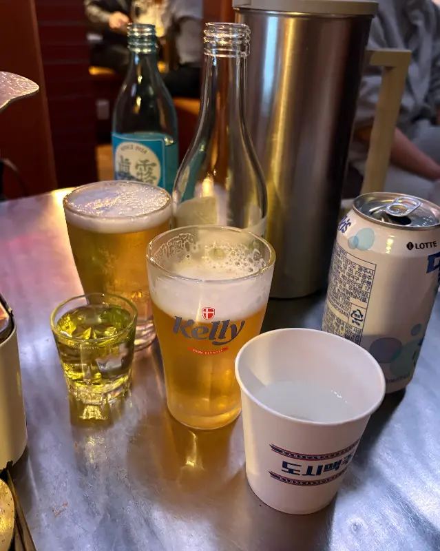 도시맥주 성신여대점 다양한 술 종류