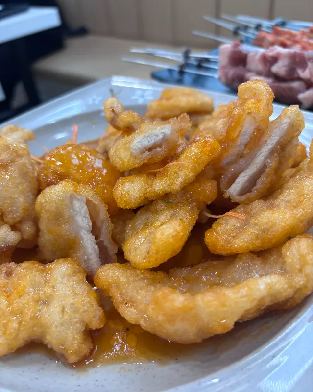 윤기가 흐르는 꿔바로우