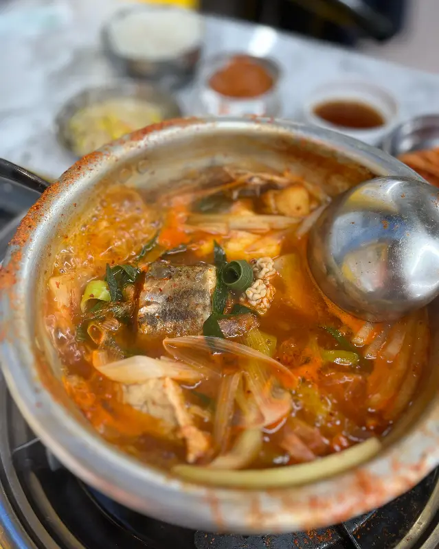 동태의 신선함이 느껴지는 근접샷