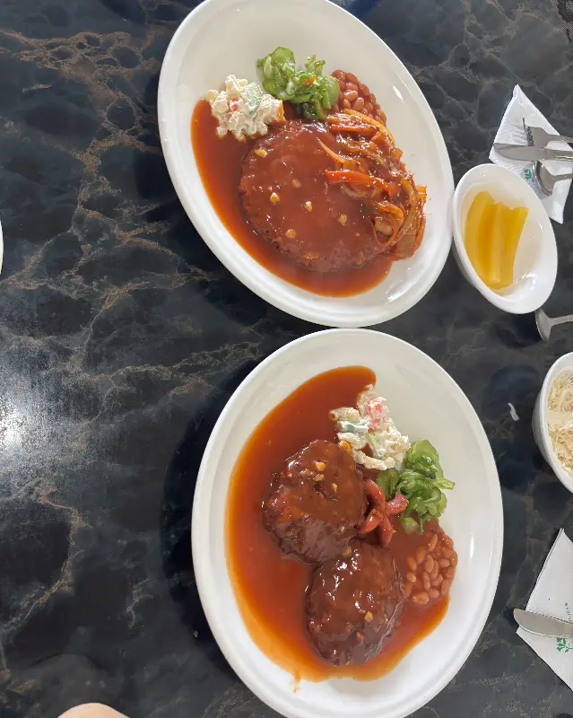 돈까스와 함박스테이크