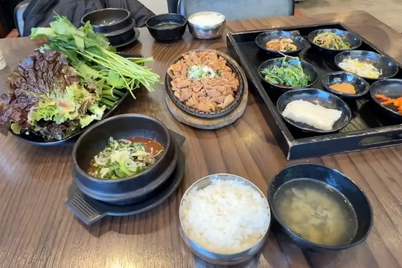 푸짐한 한 상 차림