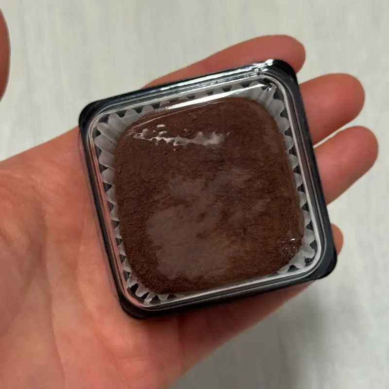 손바닥 위에 놓인 두쫀쿠