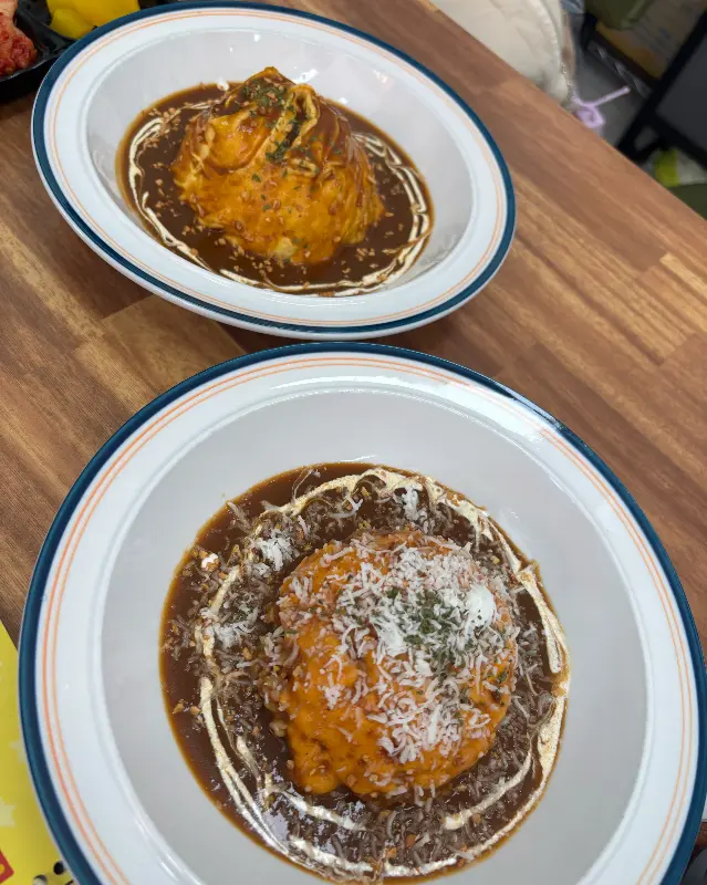 오므라이스와 카레