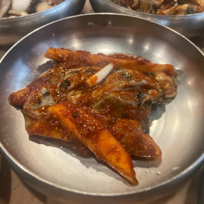 맛깔스러운 반찬