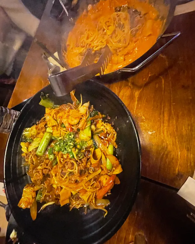 푸짐한 안주 한 상