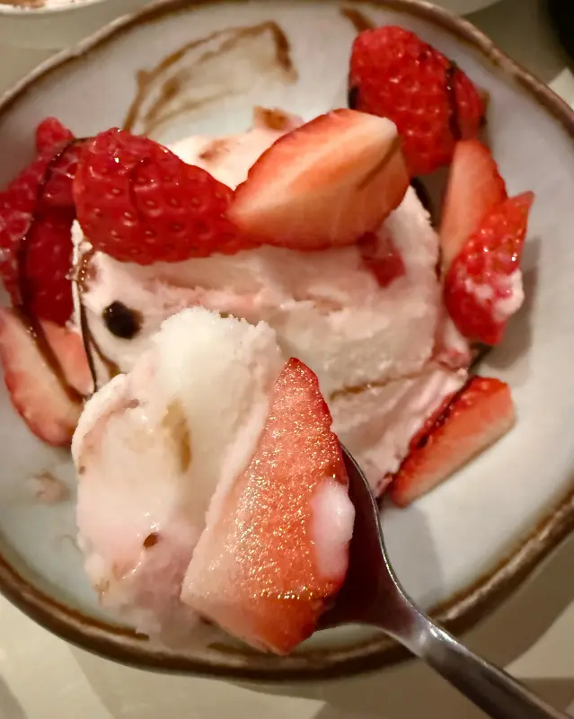 달콤한 홍시 아이스크림