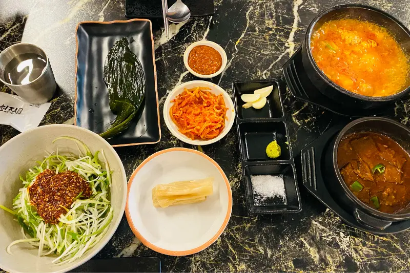 유첨지의 푸짐한 한 상 차림