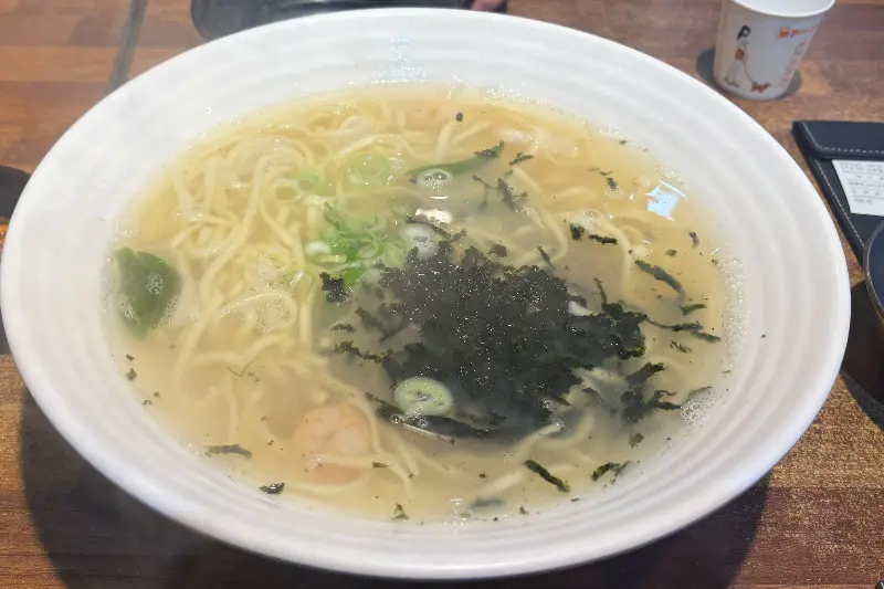 해물칼국수의 시원한 국물