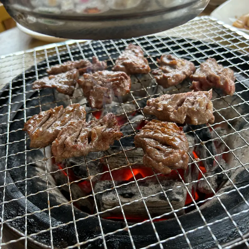 맛있게 구워진 갈매기살