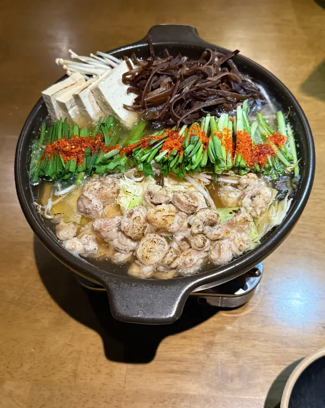 모츠나베의 푸짐한 비주얼