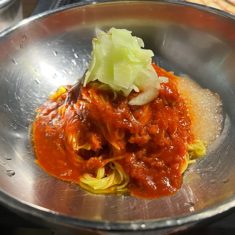 김치말이국수
