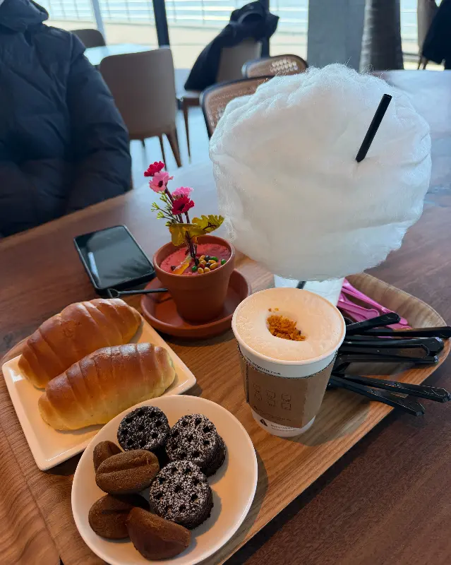 구름라떼와 디저트
