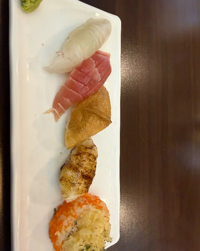 싱싱한 초밥의 단면