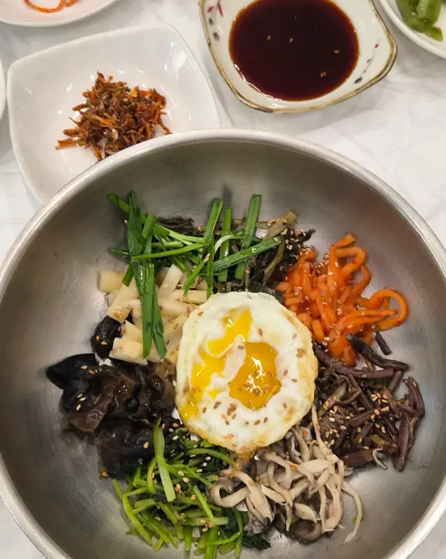 비빔밥 클로즈업