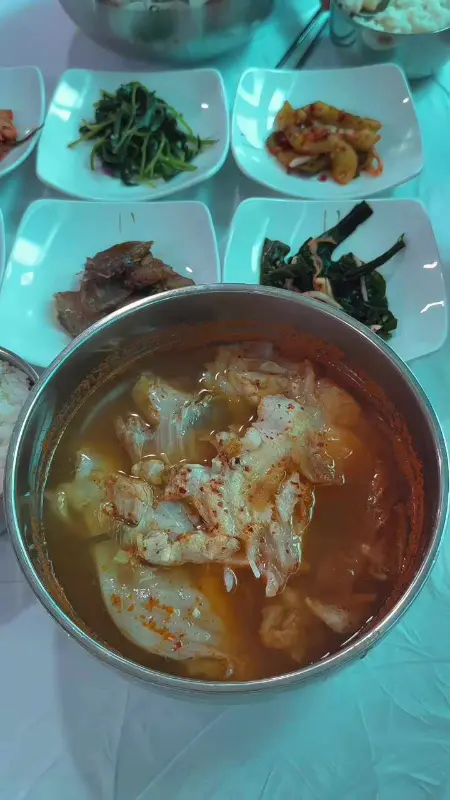 물곰탕 한상차림