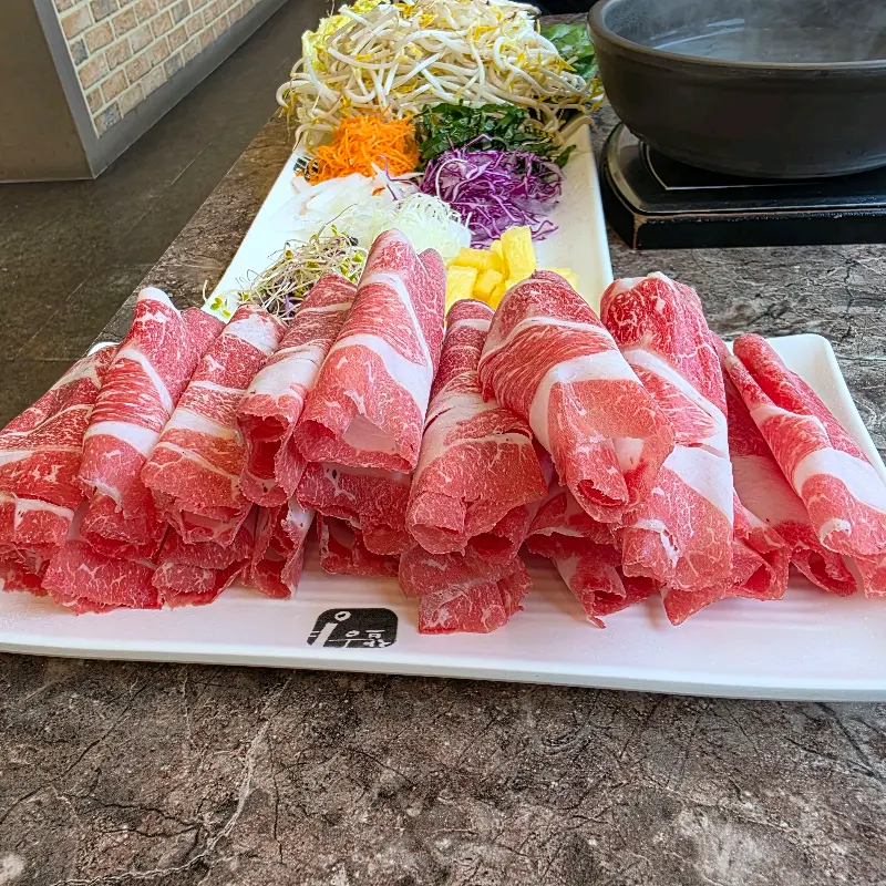 소고기 샤브샤브