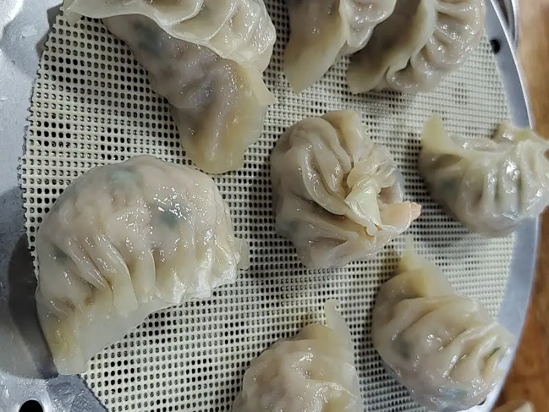 메밀 새우 만두