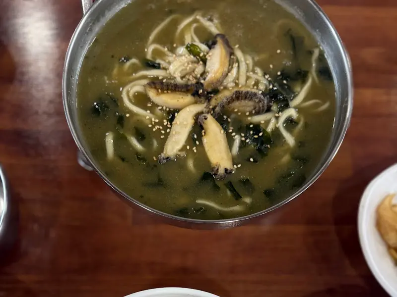 전복칼국수