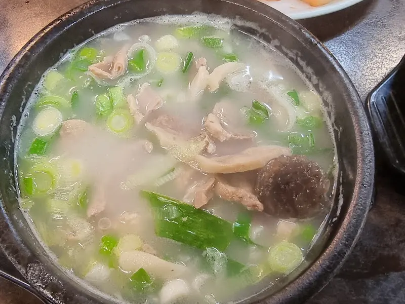 순대국 국물